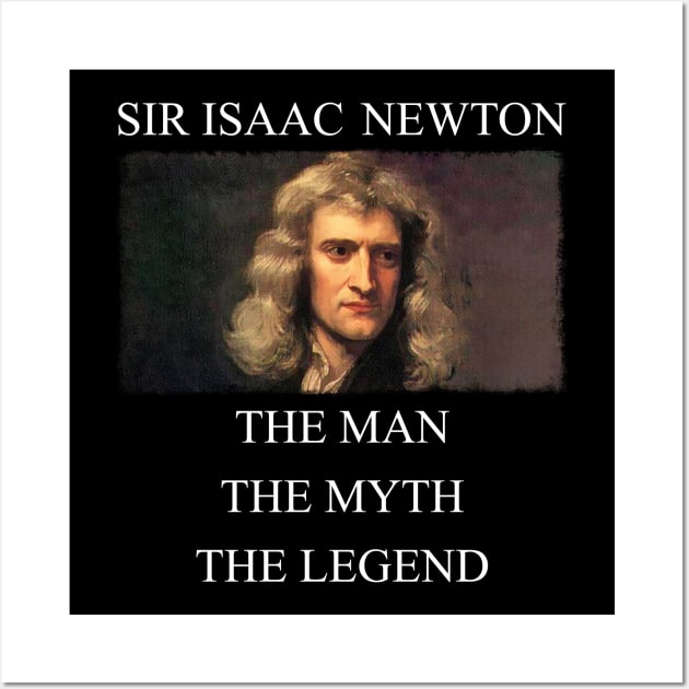 Isaac Newton Wall Art by Scar